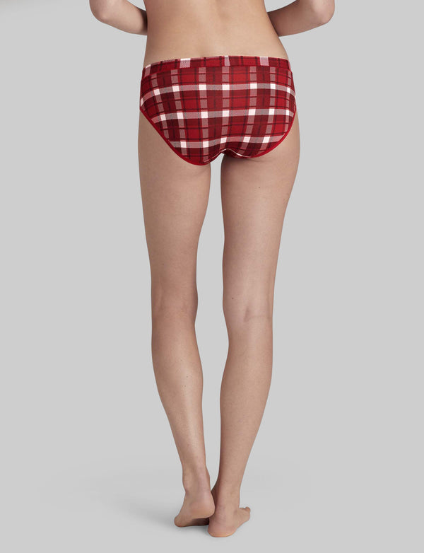 TOMMY JOHN~SMALL~1000860~Women's Holiday Red Plaid Second Skin