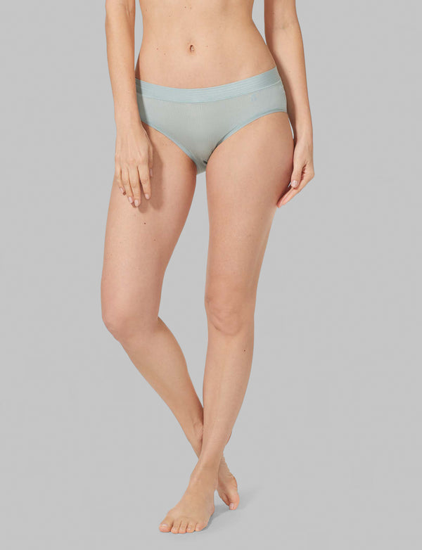 Women's Second Skin Luxe Rib Brief – Tommy John