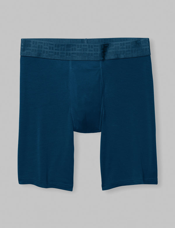 NWT $34 Tommy John [ XL ] Cool Cotton Boxer Brief Stellar Blue/ Navy Stitch  U308