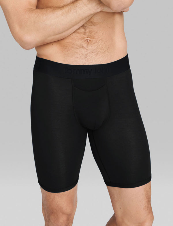 Tommy John Men’s Second Skin Underwear XL Boxer Briefs 4 Botanical Garden