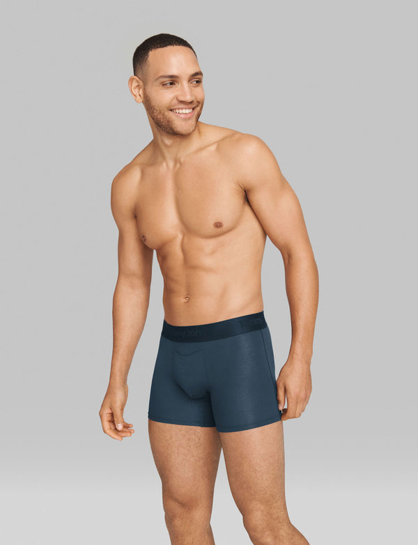 Men's Tommy John Second Skin Boxer Brief Striped Pattern Underwear SIZE XL  NEW - Helia Beer Co