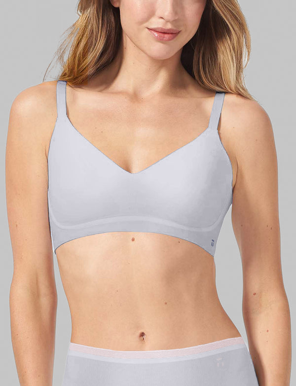 Tommy John NWT Comfort Smoothing Triangle Bralette Gull Gray Size XXL  3D(TJ38) 