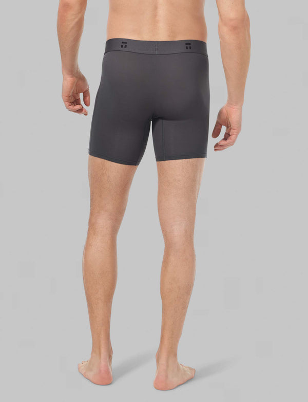 6PCS CMM Men's Mesh Quick Dry Boxer Brief Short Underwear Breathable Trunk