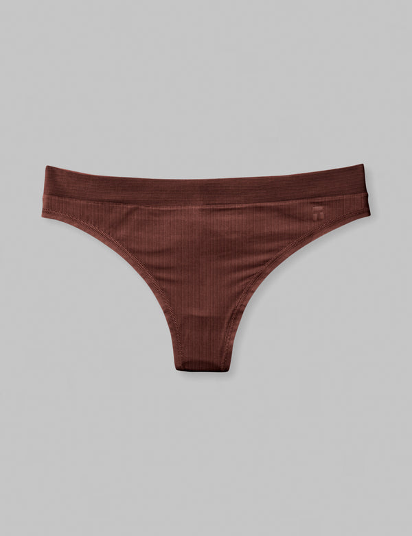 Inmate Clothing: Inmate Undergarments - Brown Cotton Panties - Charm-Tex