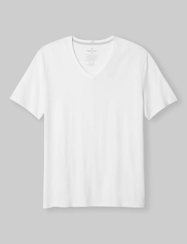 Second Skin V-Neck Tee (Soft T-shirt) – Tommy John