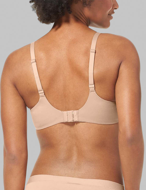 Eversocute Bra, Women Sexy Strapless Bra Invisible Push Up Bras, Wearlively  Wireless Bra Support Bandeau Bra (36/80BCD, Beige)