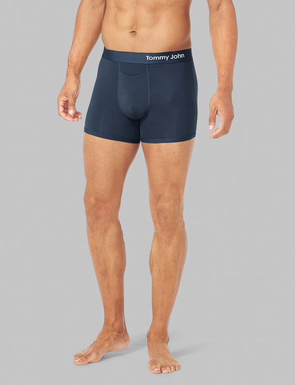 Tommy John Mens cool cotton Trunks - 3 Pack - comfortable