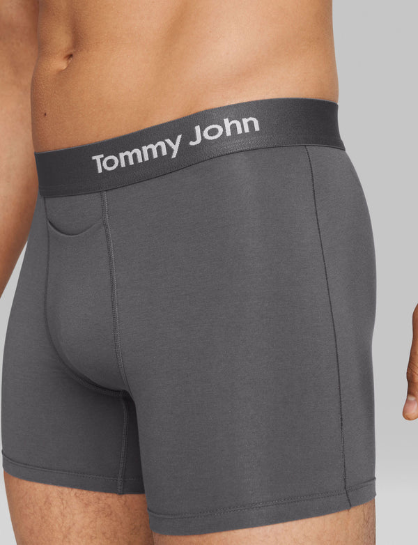Tommy John Men's Underwear – Cool Cotton Trunk with Contour Pouch and  Shorter 4 Inseam – Comfortable Underwear, Navy - 3 Pack, XL price in UAE,  UAE
