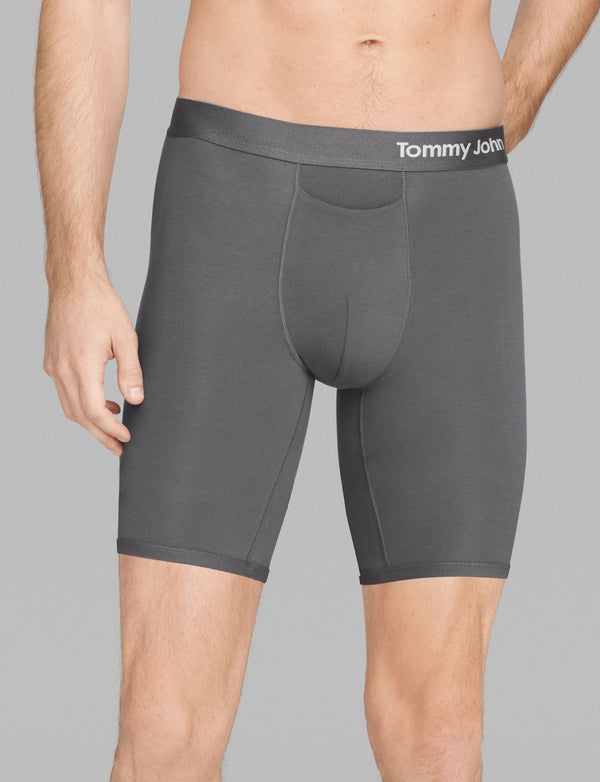 Tommy John, Underwear & Socks, Tommy John Xxl Boxer Briefs Dark Gray Cool  Cotton