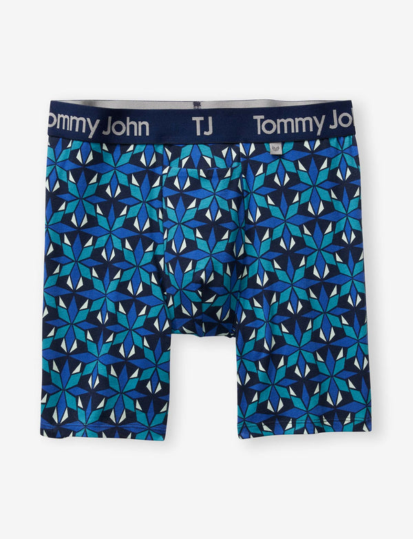 Tommy John Men's Men's Mid-Length Boxer Brief 6” Underwear - Innovative Hammock  Pouch for Enhanced Support - Silky, Soft Second Skin Fabric for  Barely-there Comfort, Black, Small at  Men's Clothing store