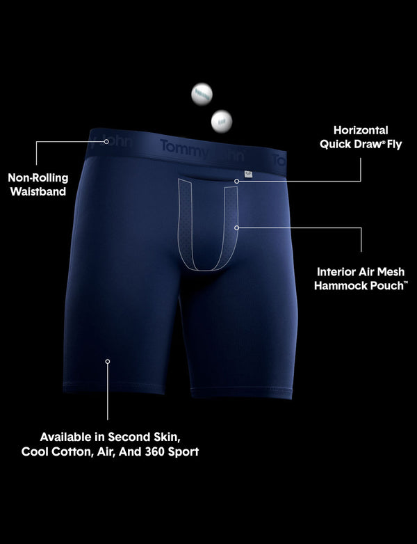 Solid Ball Hammock® Pouch Underwear with Fly 3 Pack