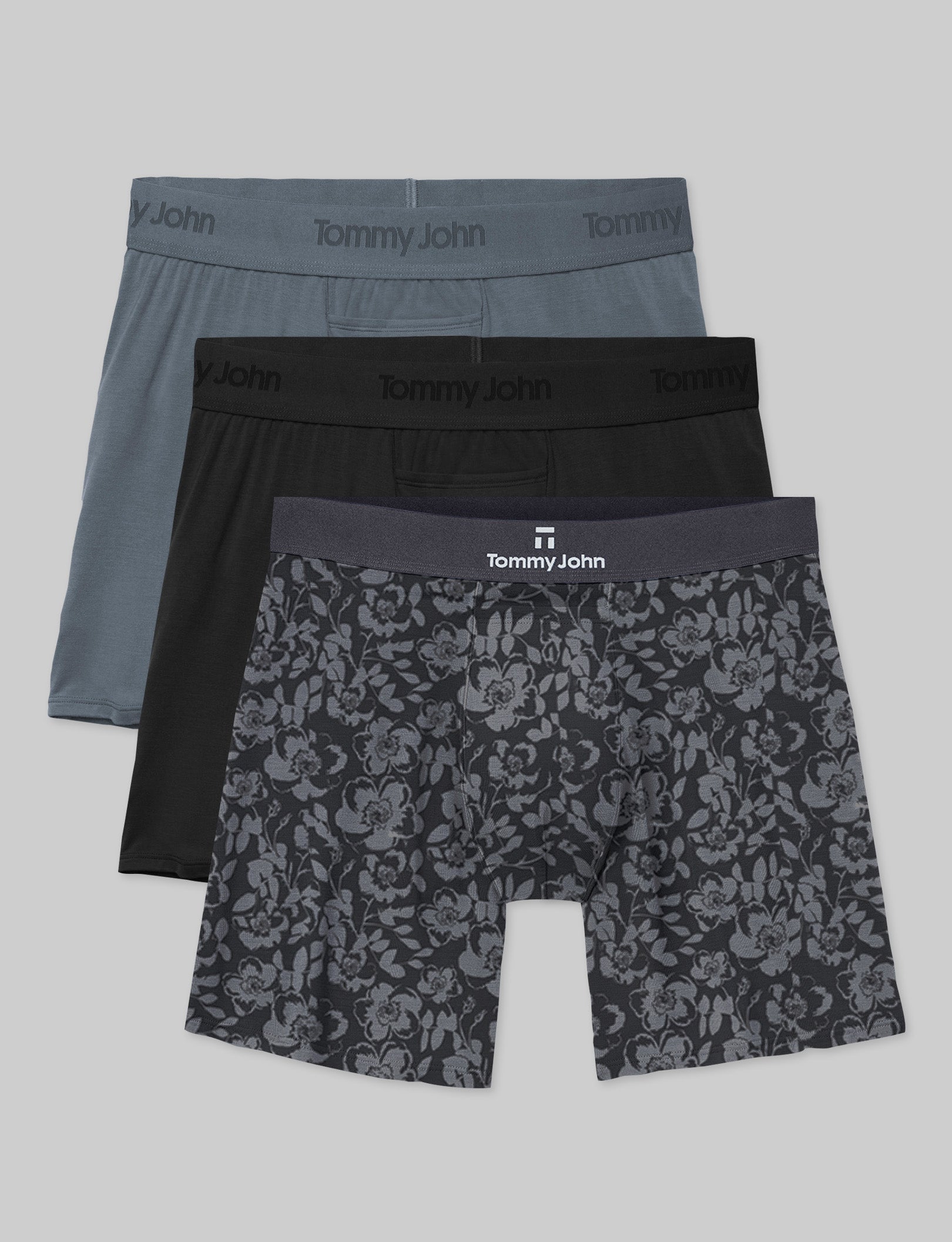 Second Skin Relaxed Fit Boxer 6" (3-Pack)