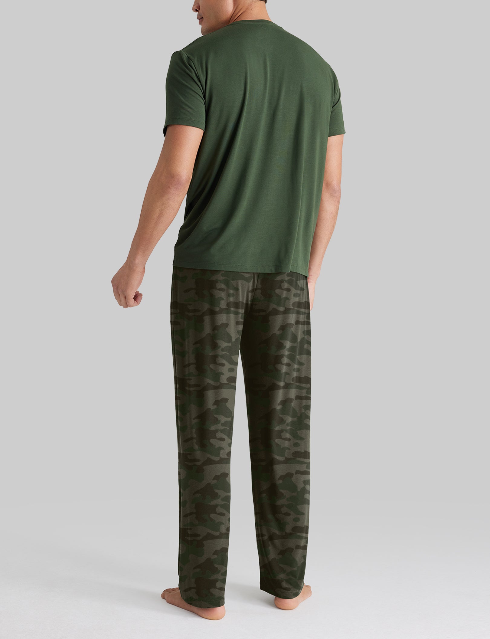 Second Skin Pajama Pocket Tee & Pant Set