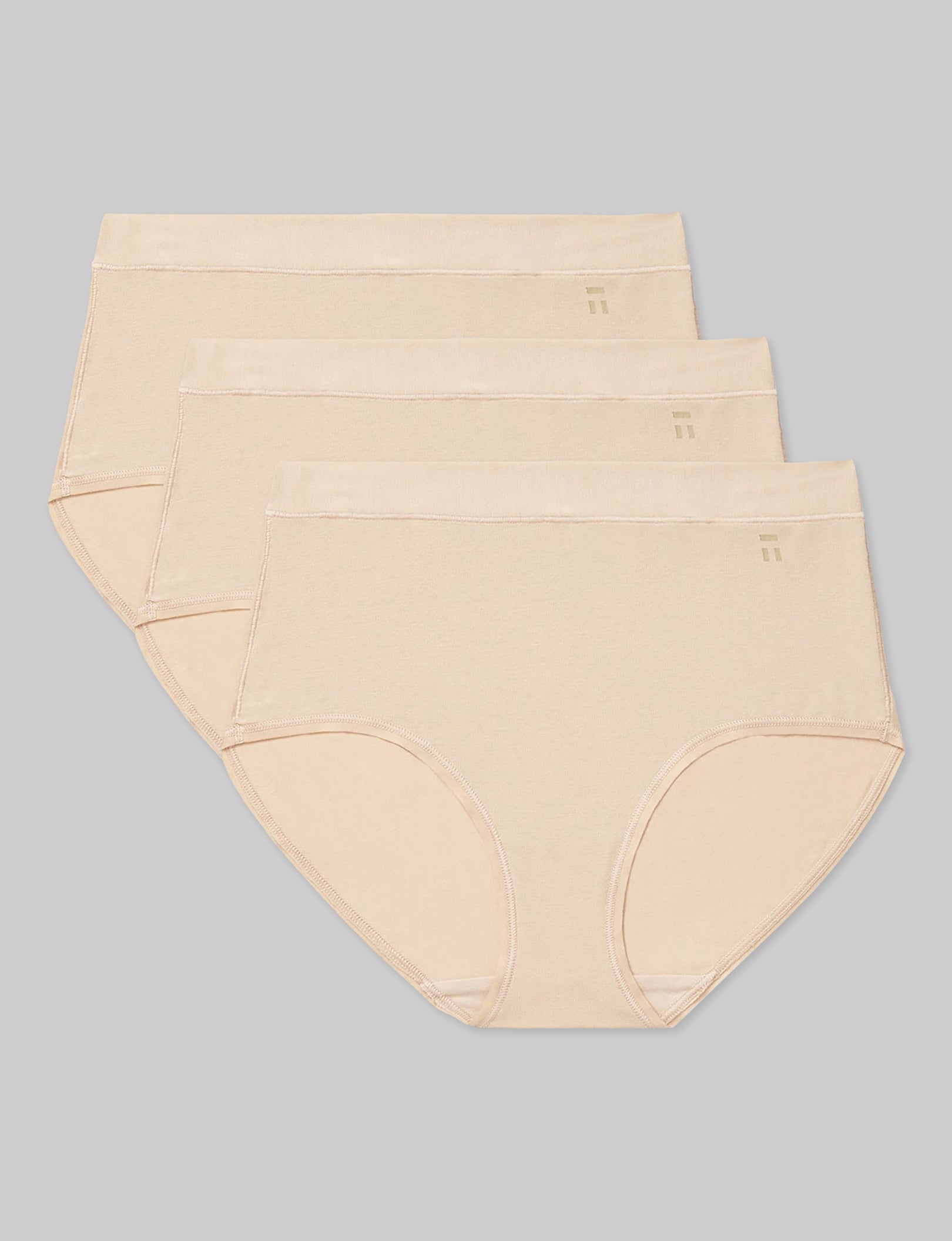 Women's Second Skin High Rise Brief (3-Pack)