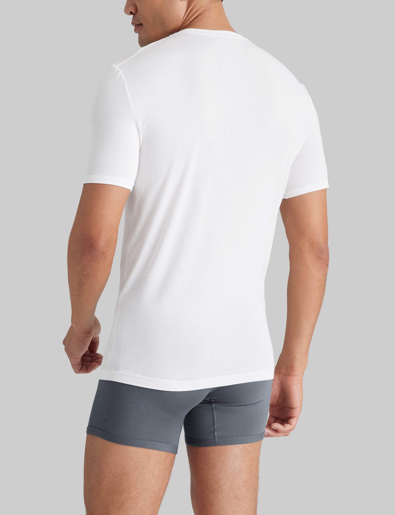 Second Skin Crew Neck Stay-Tucked Undershirt