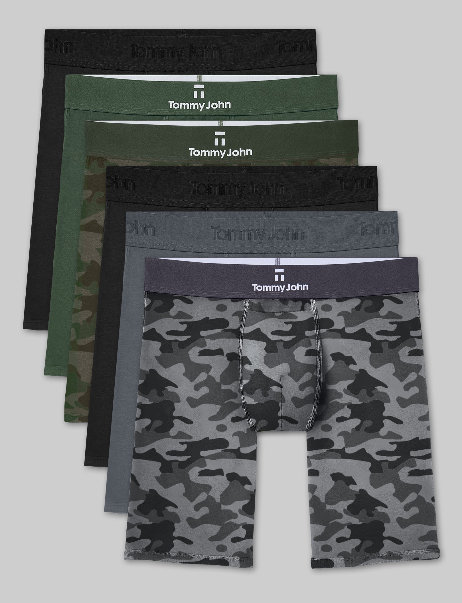 Second Skin Boxer Brief 8" (6-Pack)