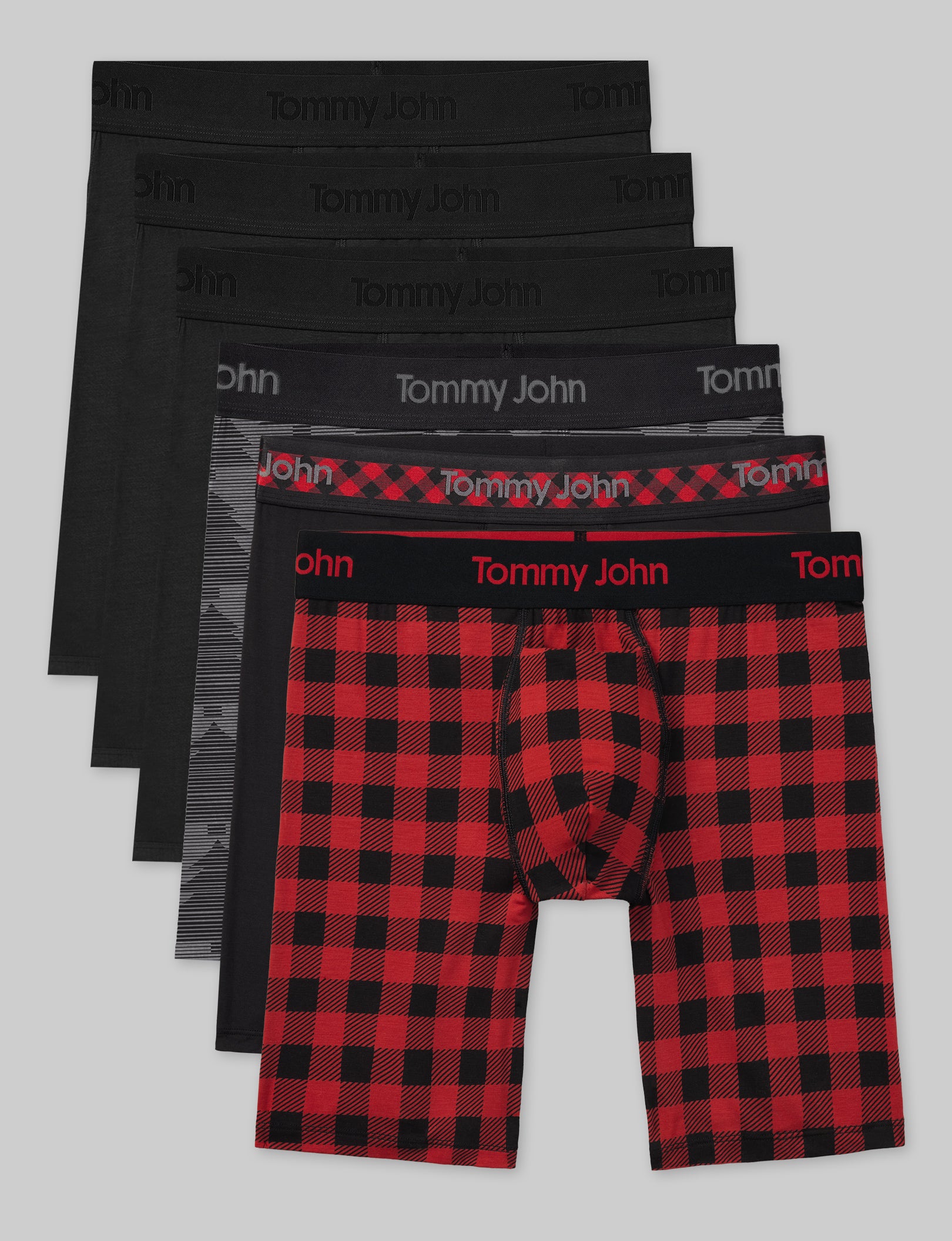 Second Skin Boxer Brief 8" (6-Pack)