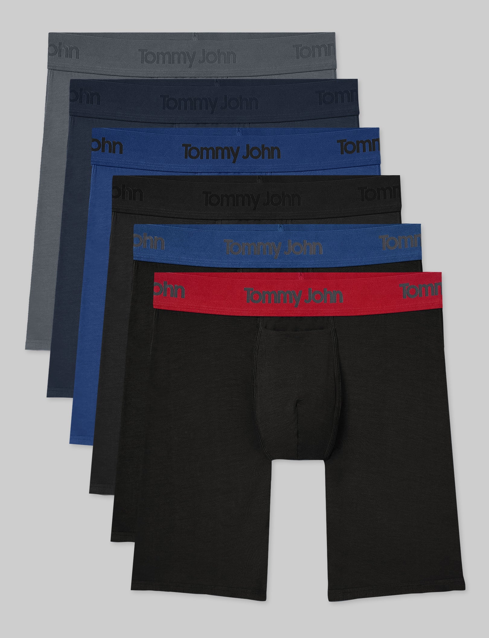 Second Skin Boxer Brief 8" (6-Pack)