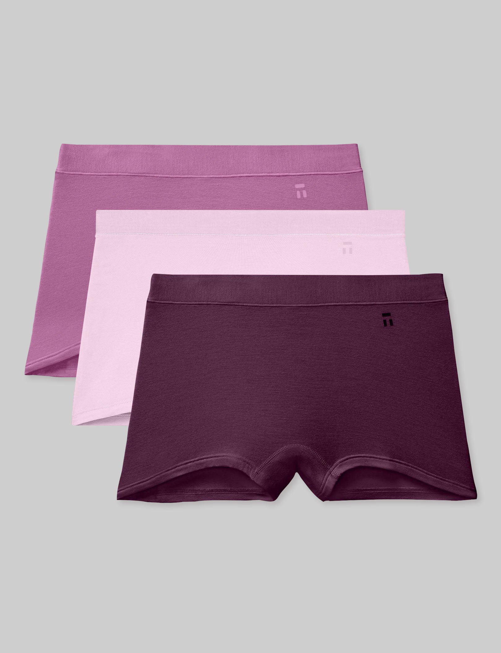 Women's Cool Cotton Boyshort (3-Pack)