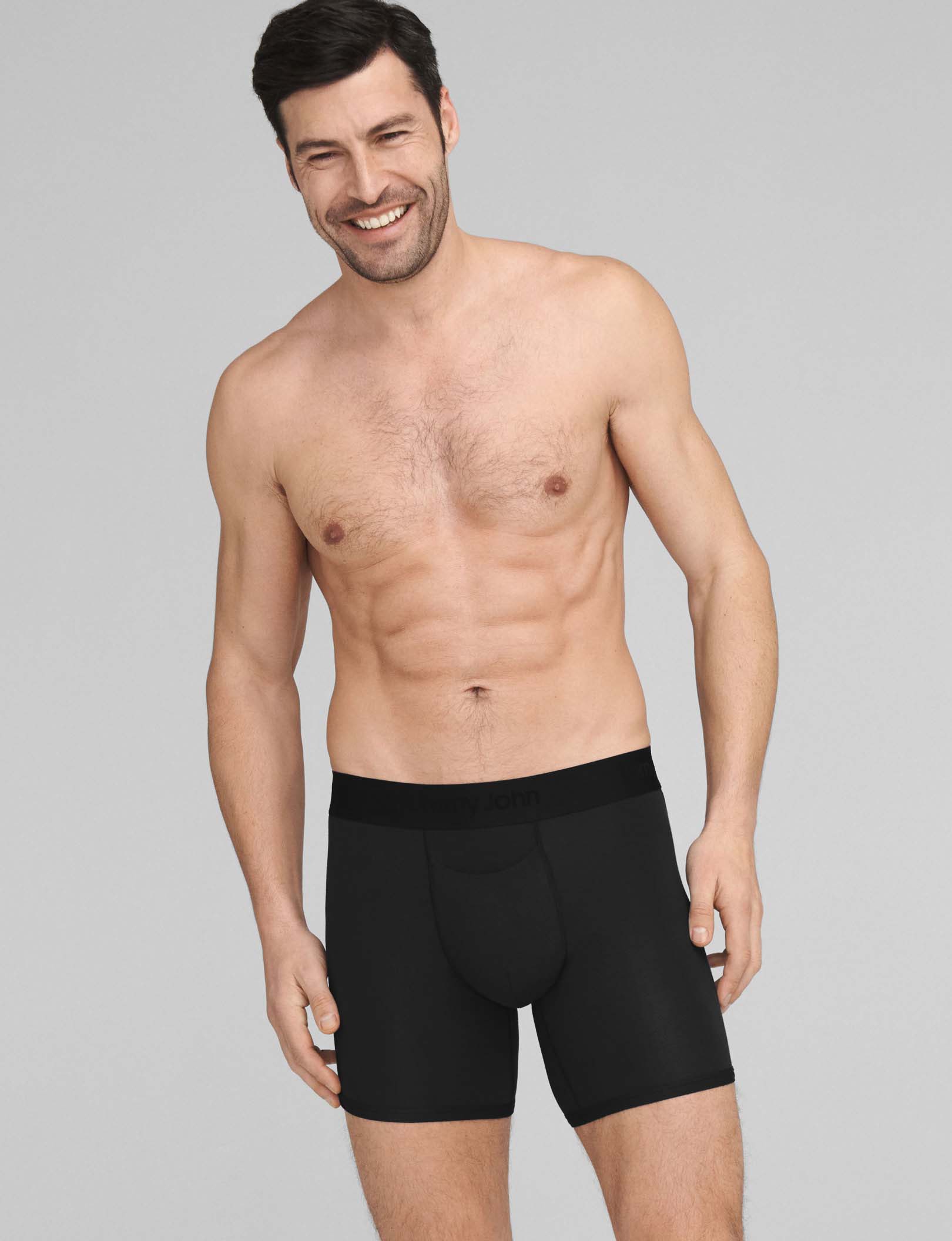 Second Skin Mid-Length Boxer Brief 6"