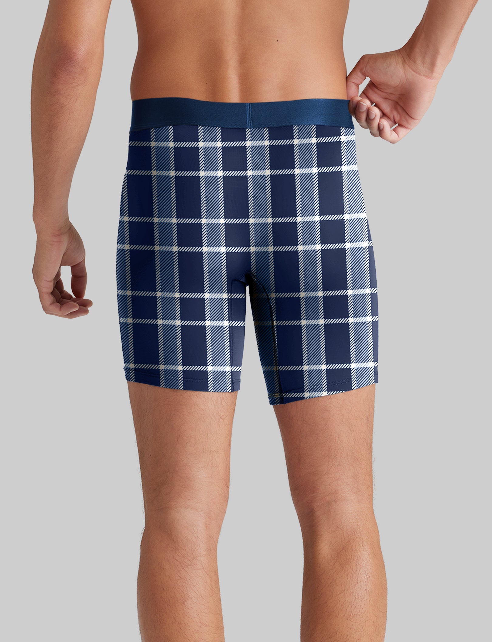 Second Skin Mid-Length Boxer Brief 6"