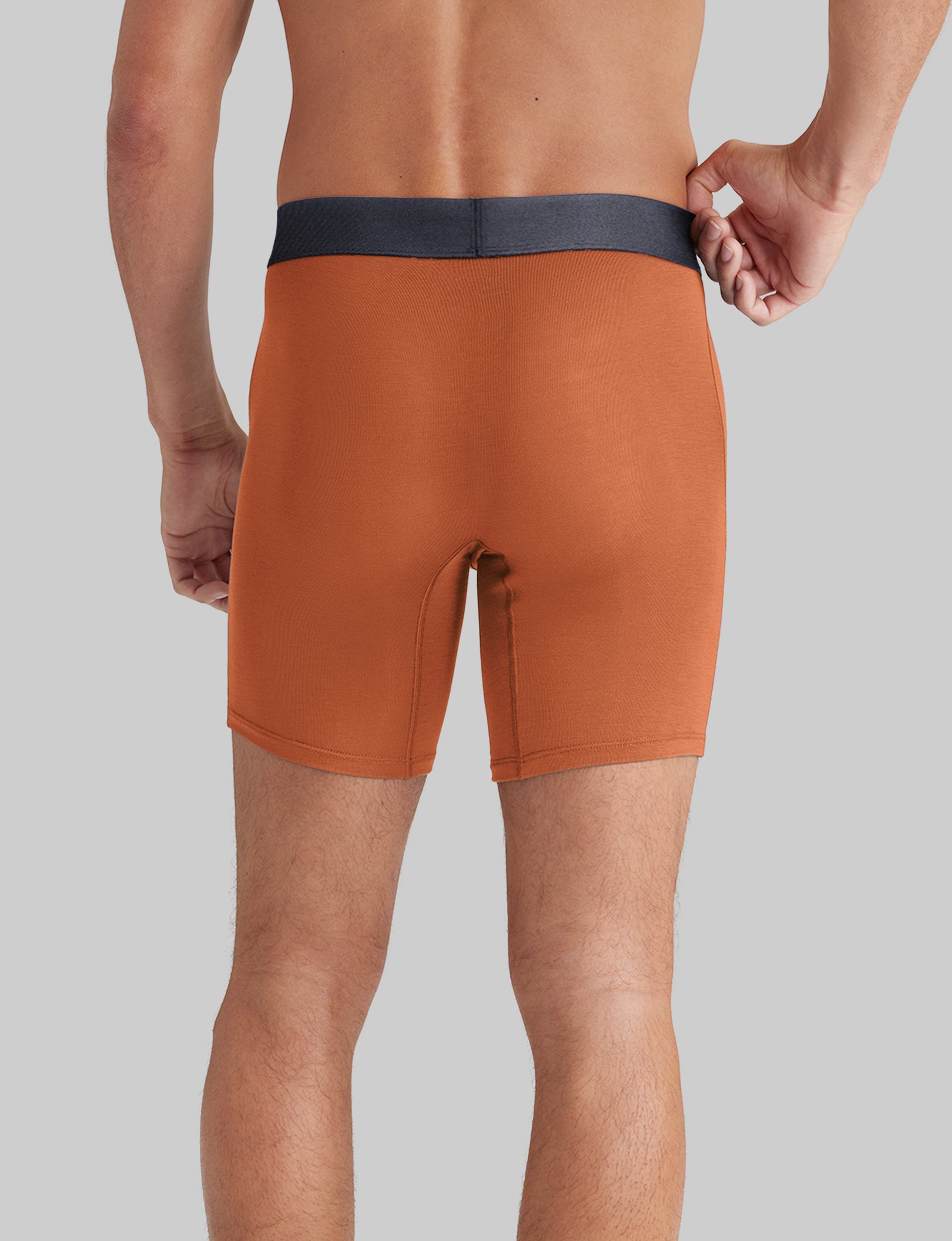 Second Skin Mid-Length Boxer Brief 6"