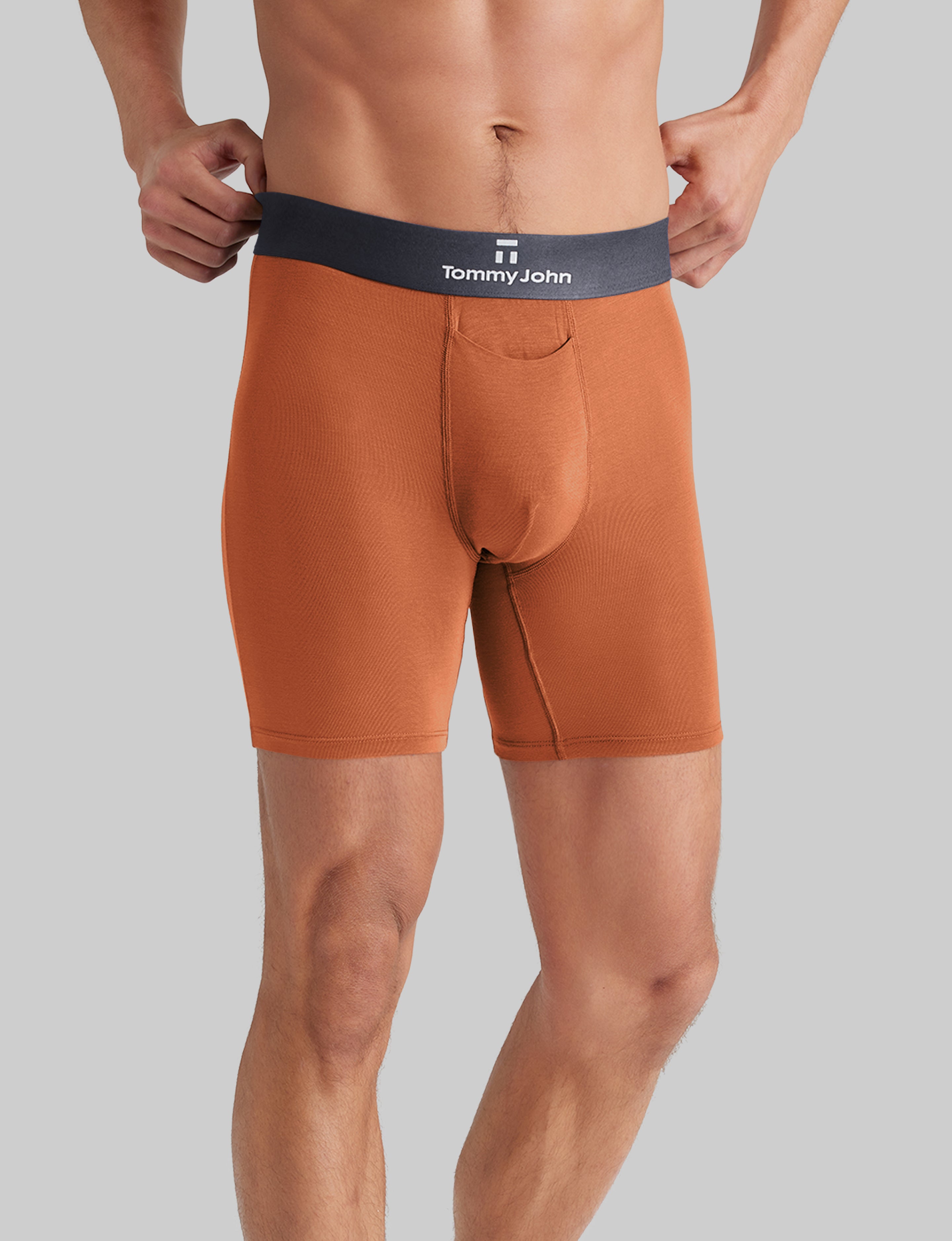 Second Skin Mid-Length Boxer Brief 6"