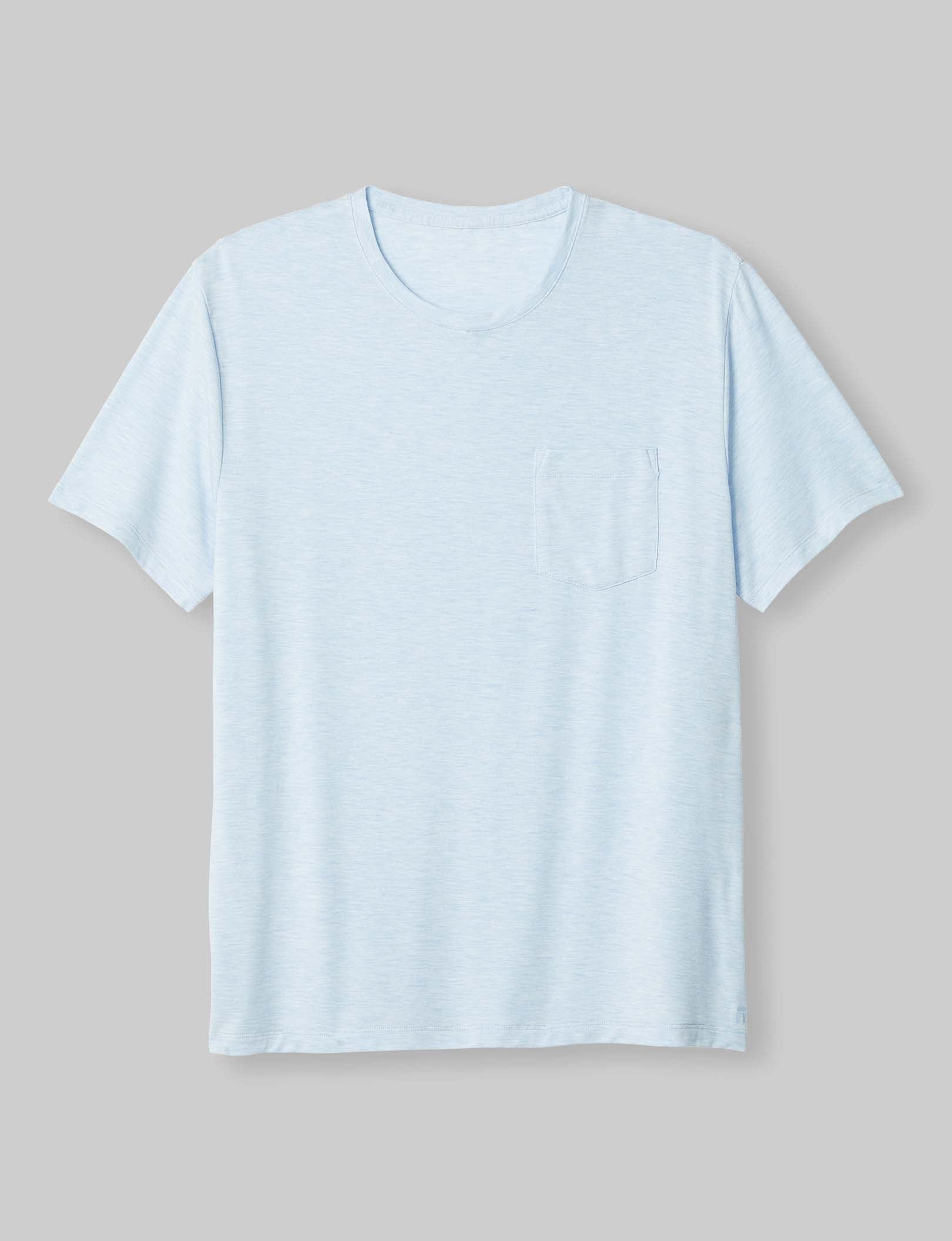 Second Skin Sleep Crew Neck Pocket Tee