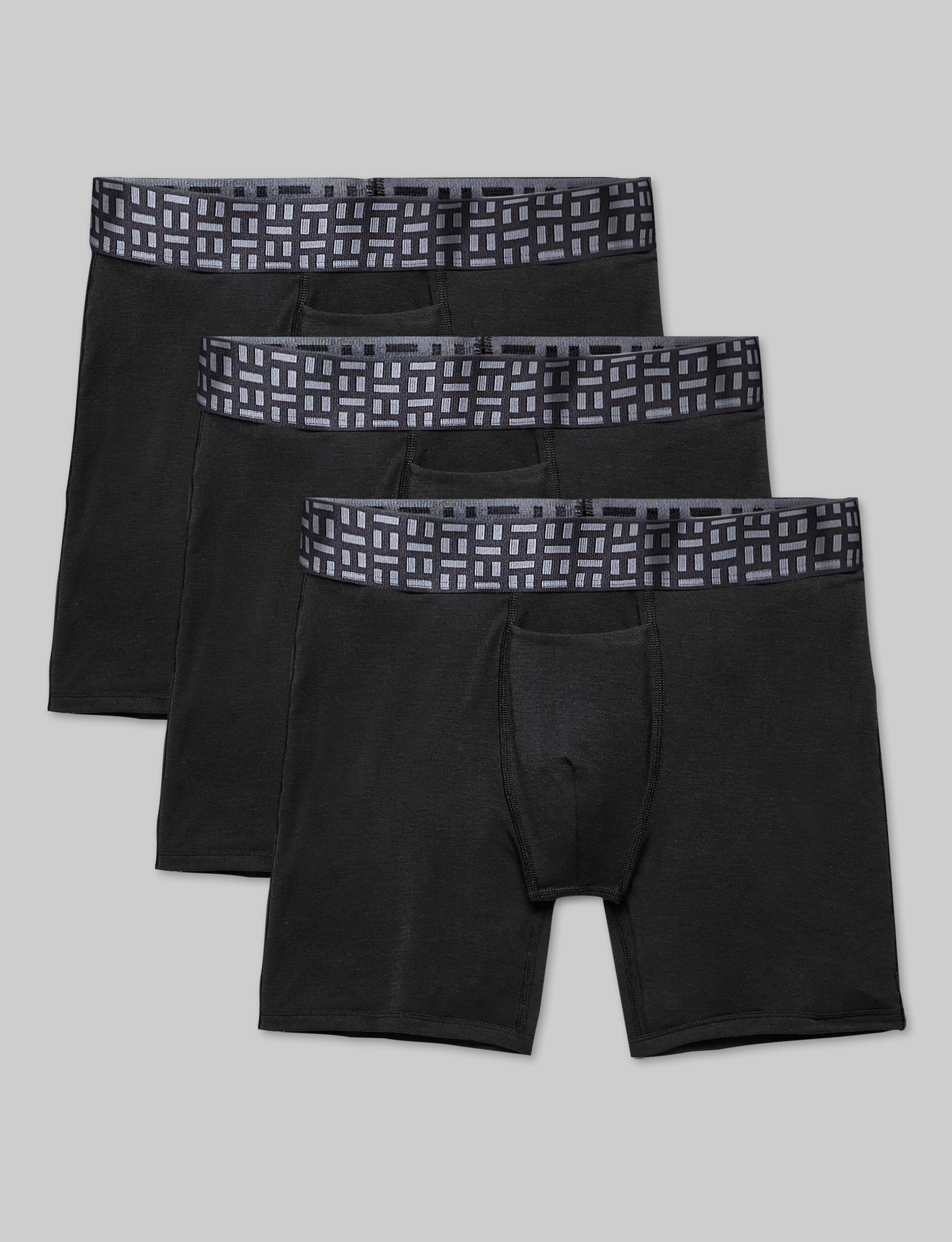 Apollo Mid-Length Boxer Brief 6" (3-Pack)