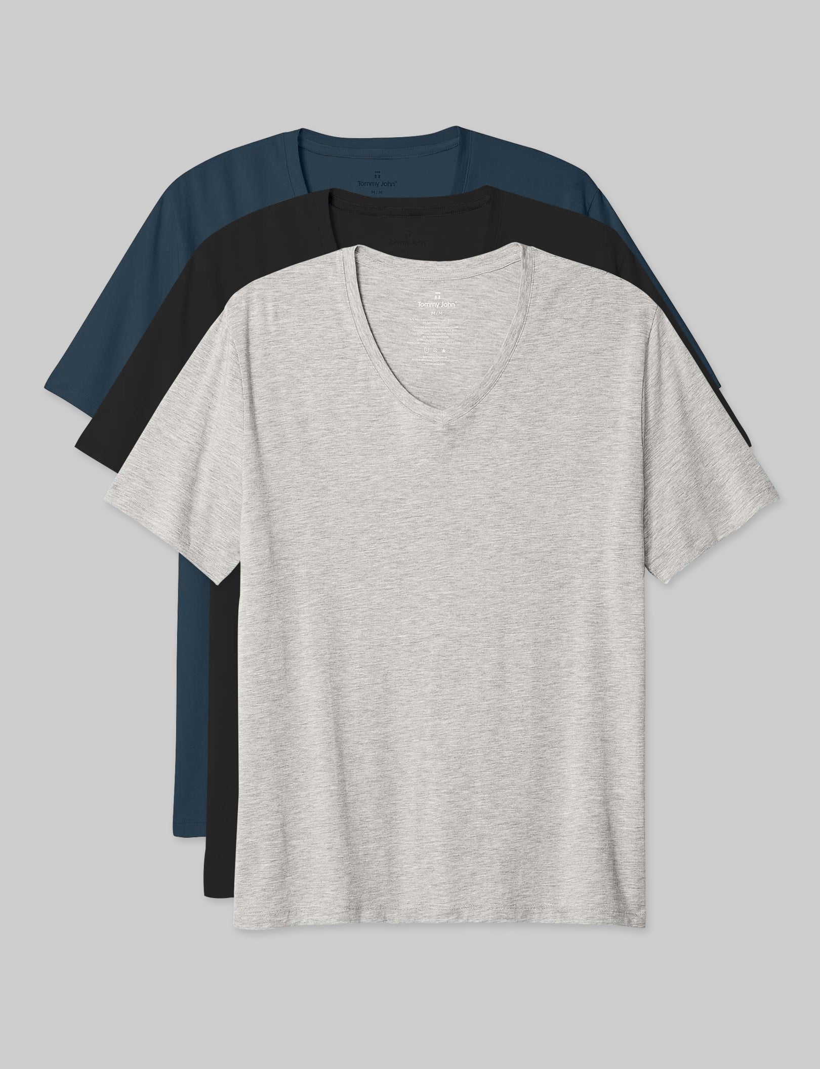 Second Skin V-Neck Tee (3-Pack)