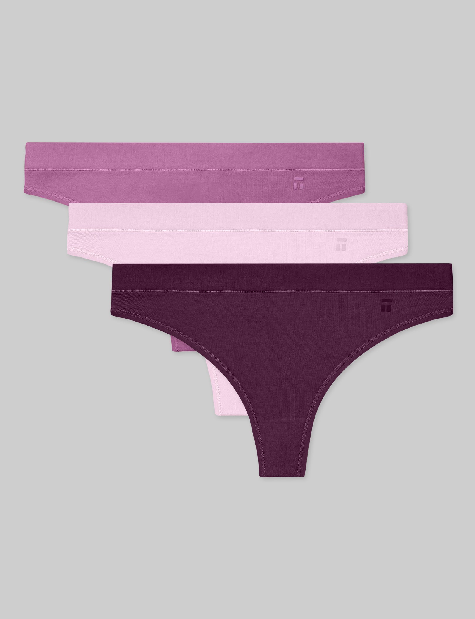 Women's Cool Cotton Thong (3-Pack)