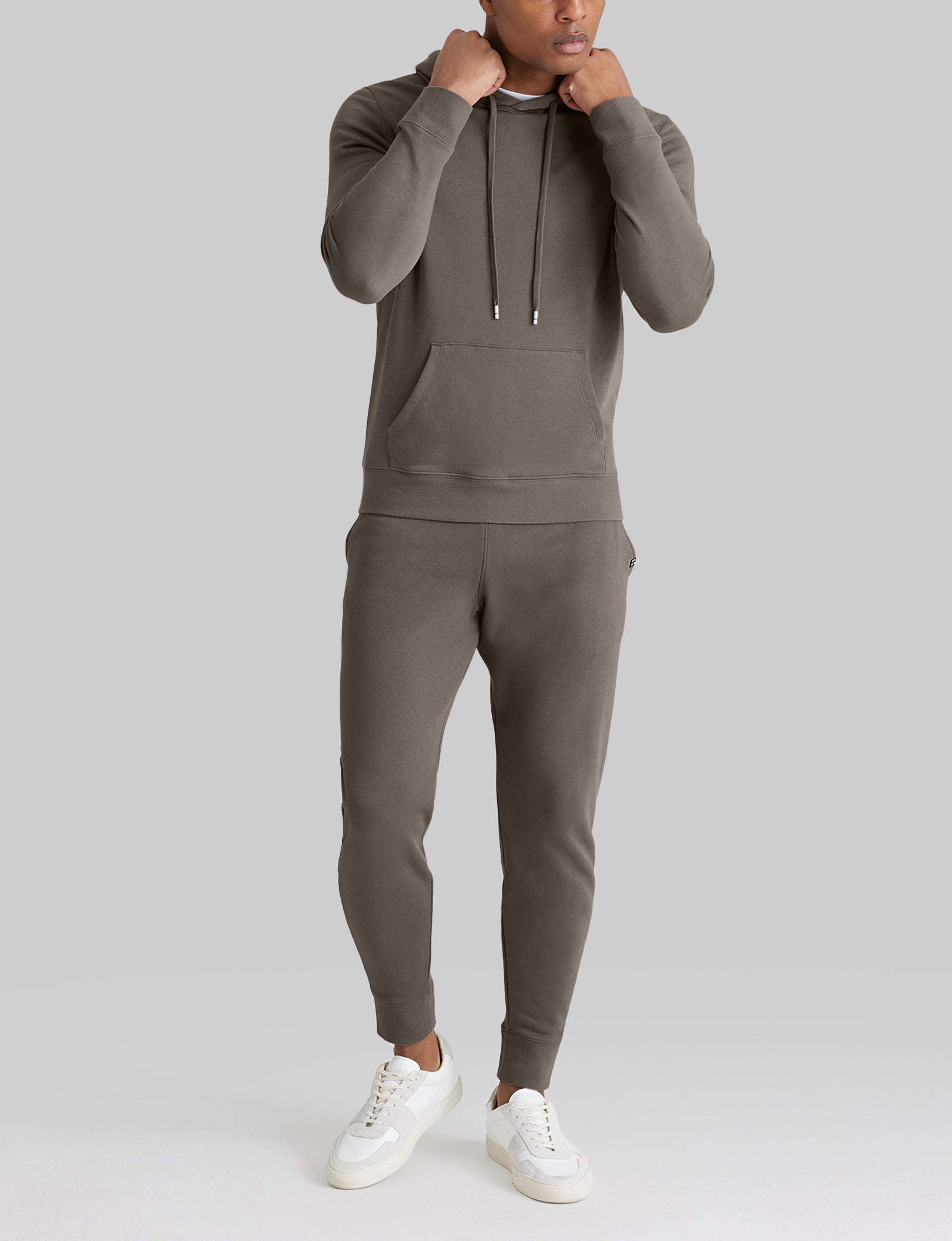 French Terry Hoodie & Jogger Set