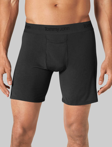 Tommy John Second Skin Boxer Brief Black Size M (Retail $36