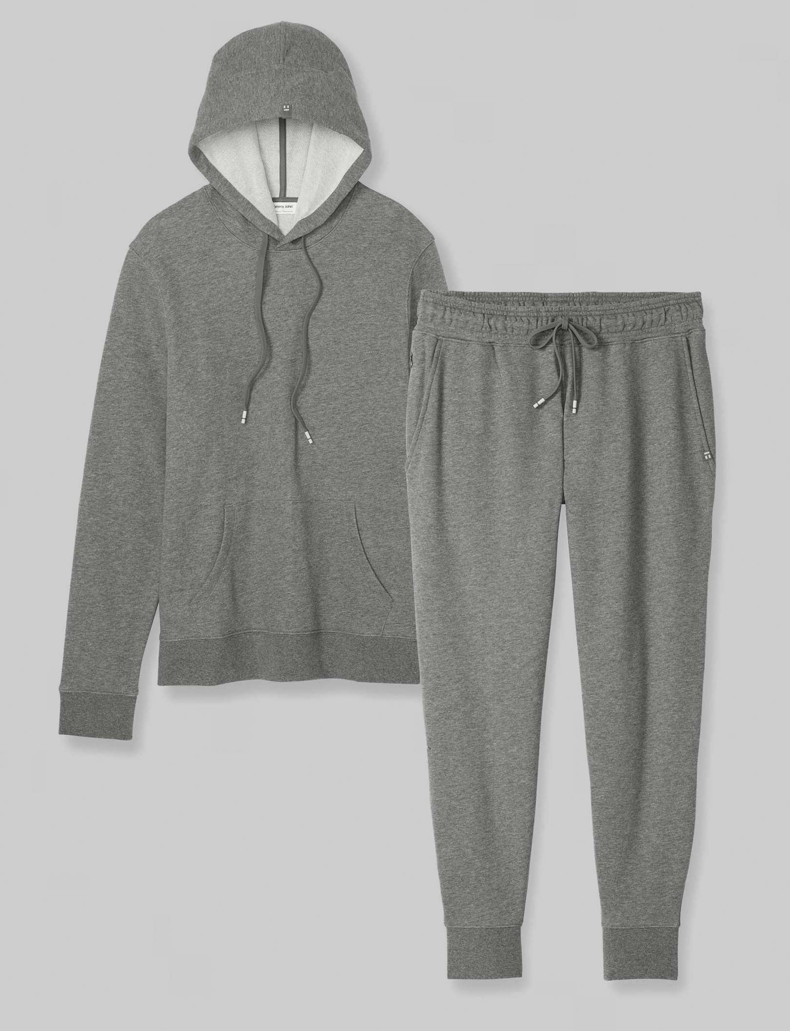 French Terry Hoodie Jogger Set Tommy John