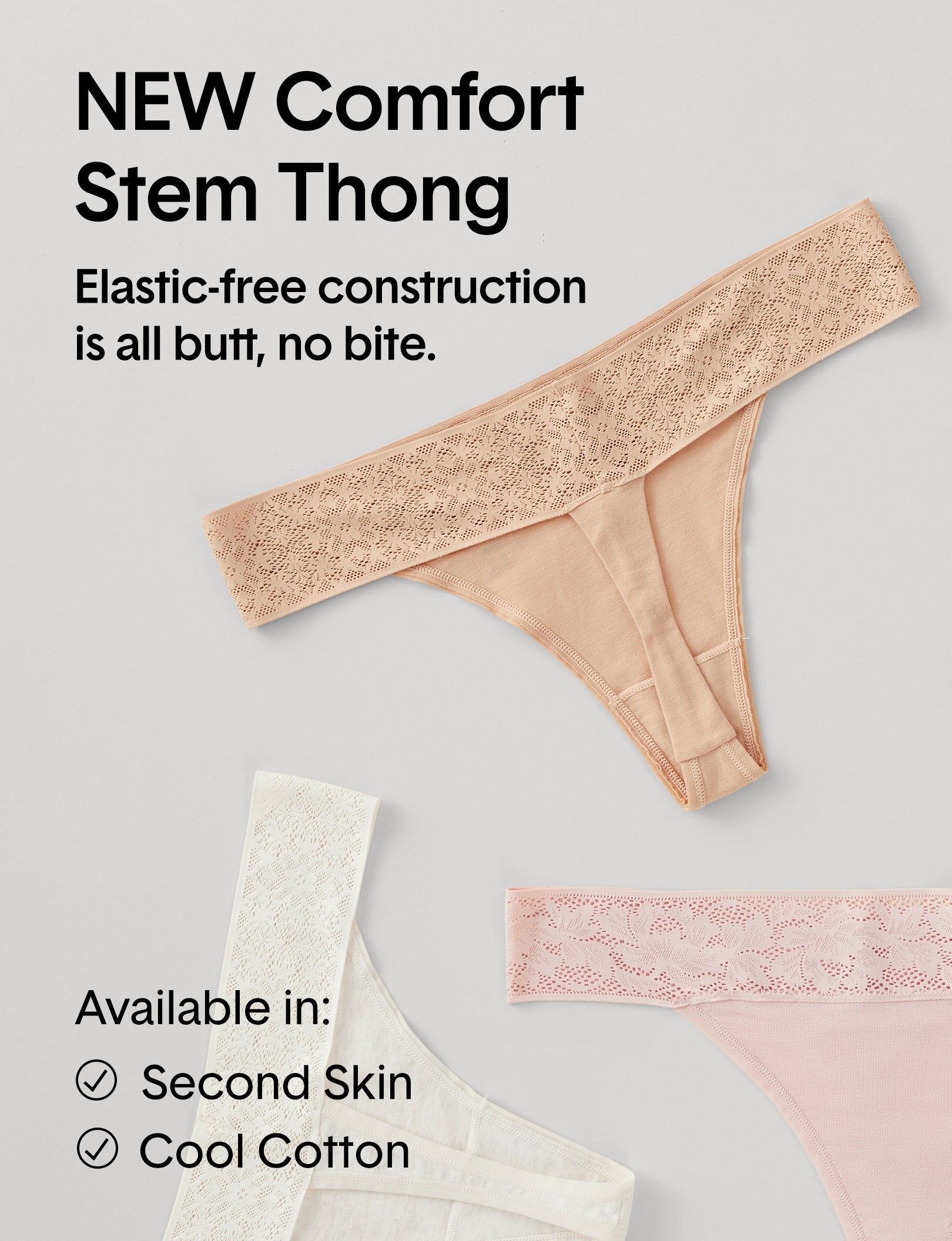 Women's Cool Cotton Thong