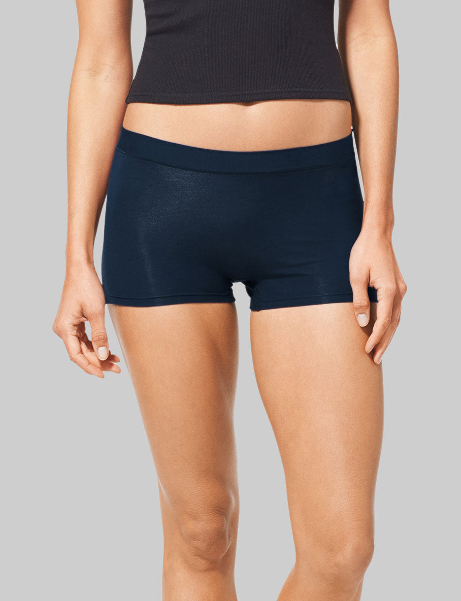 Women's Cool Cotton Boyshort (6-Pack)