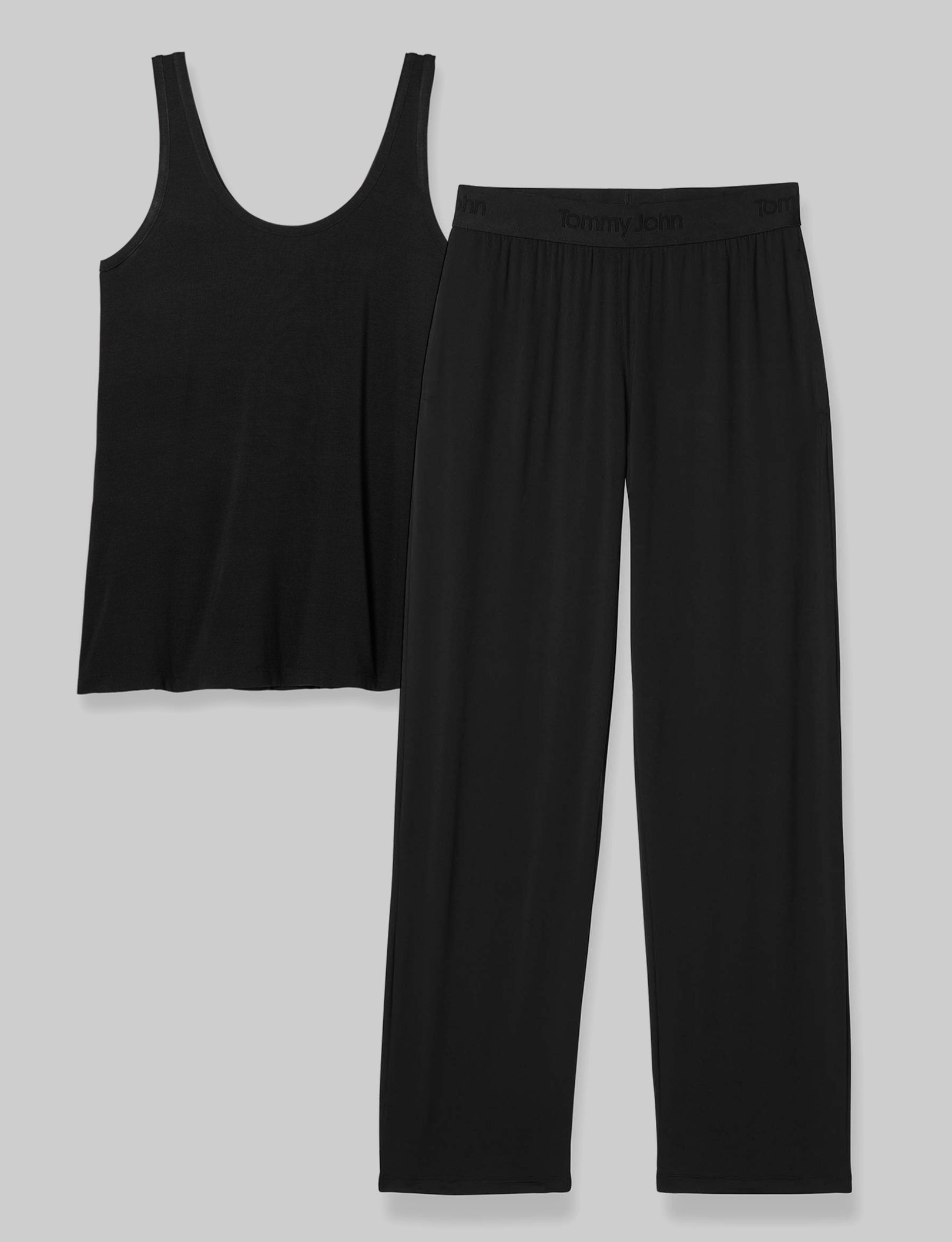 Women's Second Skin Sleep Tank & Pant Basic Set