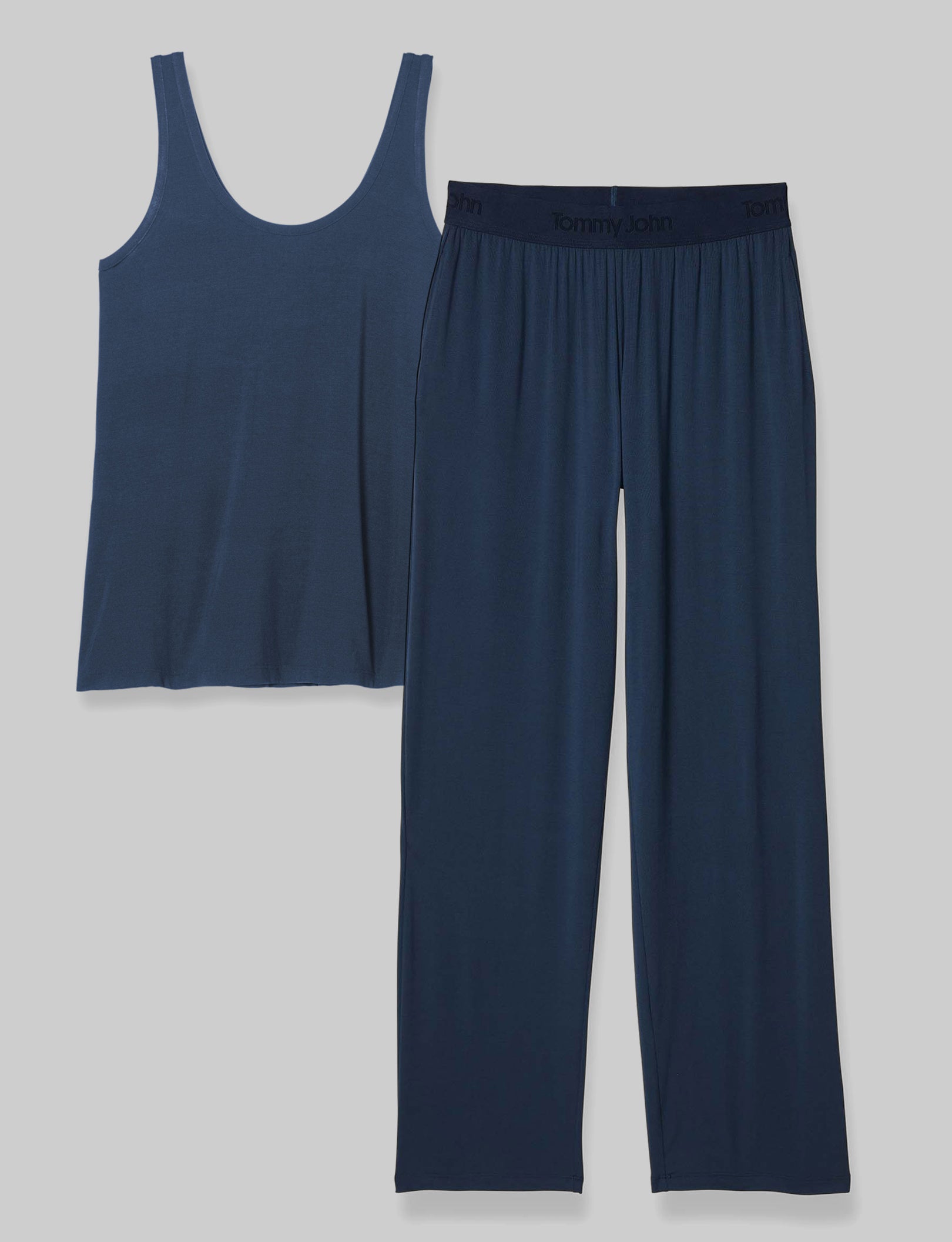 Women's Second Skin Sleep Tank & Pant Basic Set