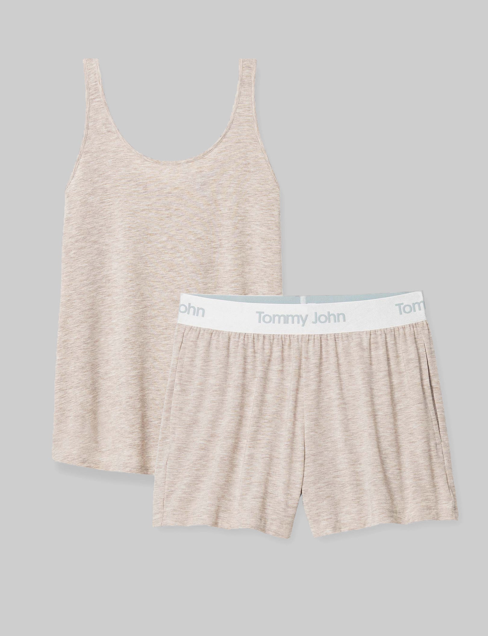 Women's Second Skin Sleep Tank & Short Set