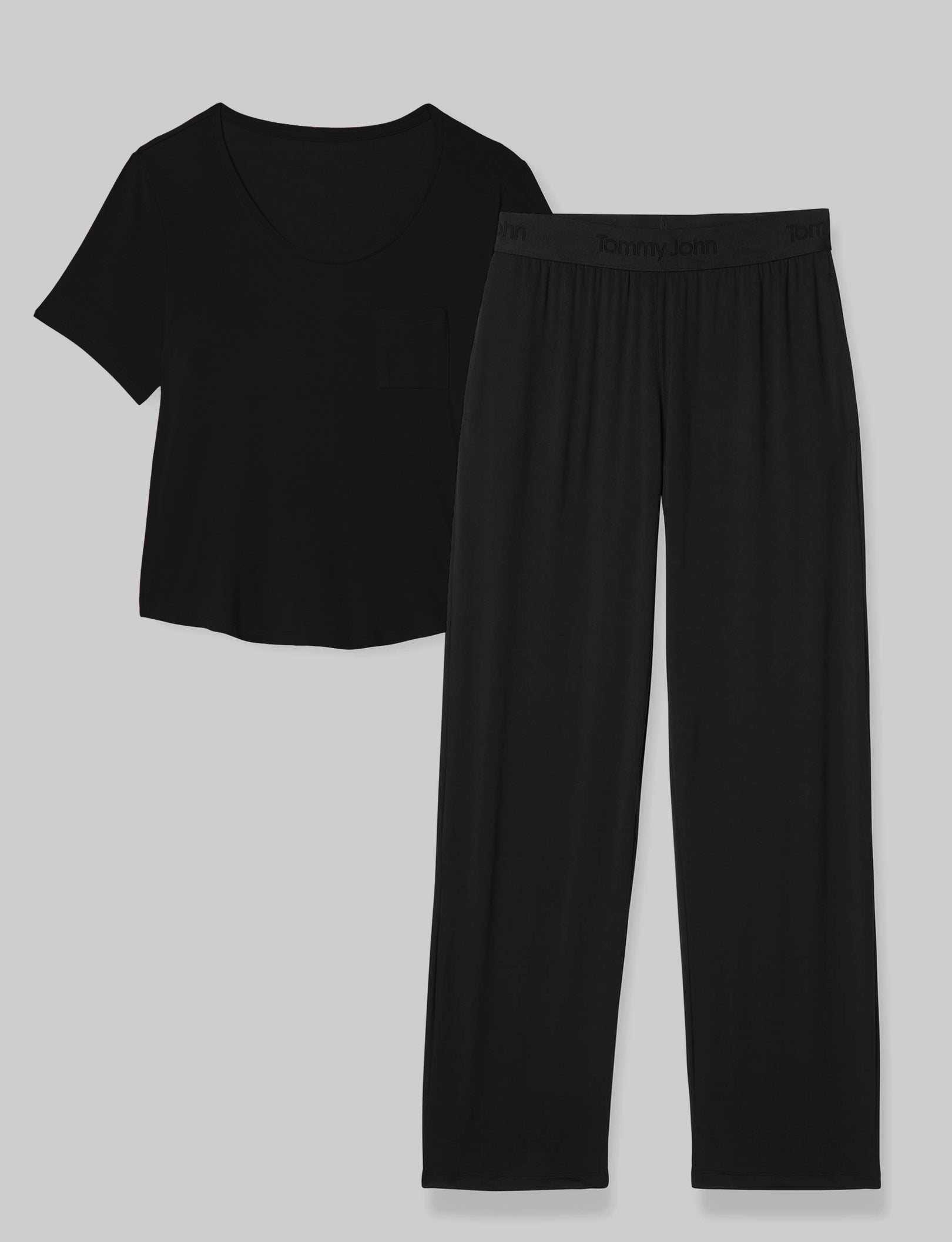 Women's Second Skin Sleep Tee & Pant Set